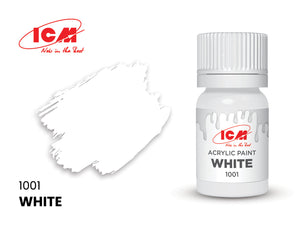 ICM Basic Colours 1001 White 12ml