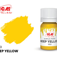 ICM Basic Colours 1003 Deep Yellow 12ml