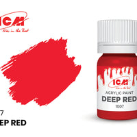 ICM Basic Colours 1007 Deep Red 12ml