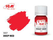 ICM Basic Colours 1007 Deep Red 12ml