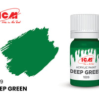 ICM Basic Colours 1009 Deep Green 12ml