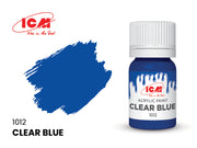 ICM Clear Colours 1012 Clear Blue 12ml