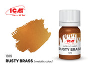 ICM Metallic Colours 1019 Rusty Brass 12ml