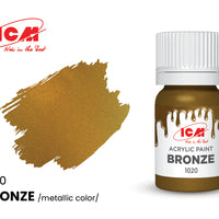 ICM Metallic Colours 1020 Bronze 12ml