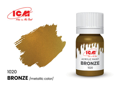 ICM Metallic Colours 1020 Bronze 12ml