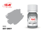 ICM Grey Colours 1033 Sky Grey 12ml