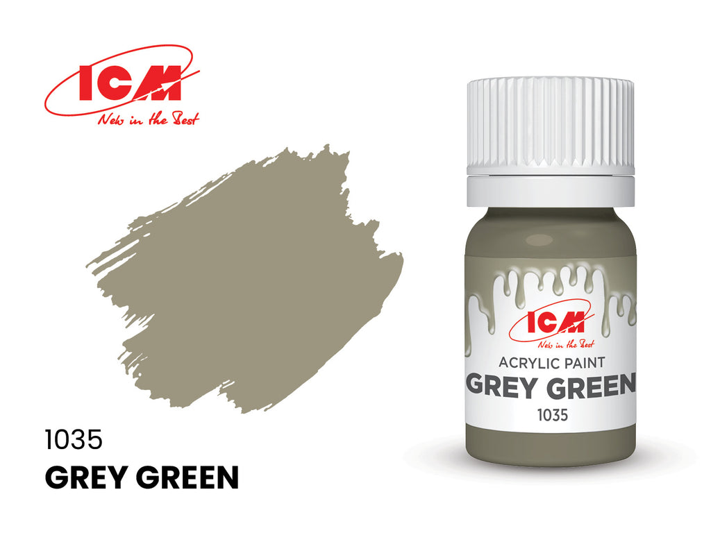 ICM Grey Colours 1035 Grey Green 12ml