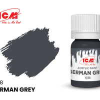 ICM Grey Colours 1038 German Grey 12ml