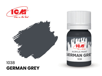 ICM Grey Colours 1038 German Grey 12ml