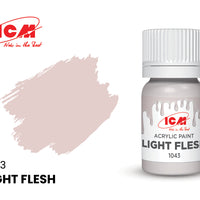 ICM Yellow Colours 1043 Light Flesh 12ml