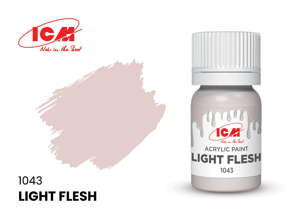 ICM Yellow Colours 1043 Light Flesh 12ml