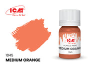 ICM Yellow Colours 1045 Medium Orange 12ml