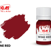 ICM Red Colours 1048 Wine Red 12ml