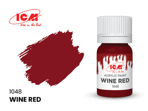 ICM Red Colours 1048 Wine Red 12ml