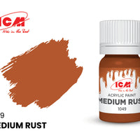 ICM Brown Colours 1049 Medium Rust 12ml