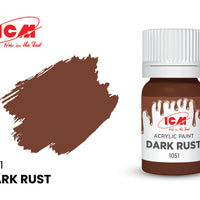 ICM Brown Colours 1051 Dark Rust 12ml