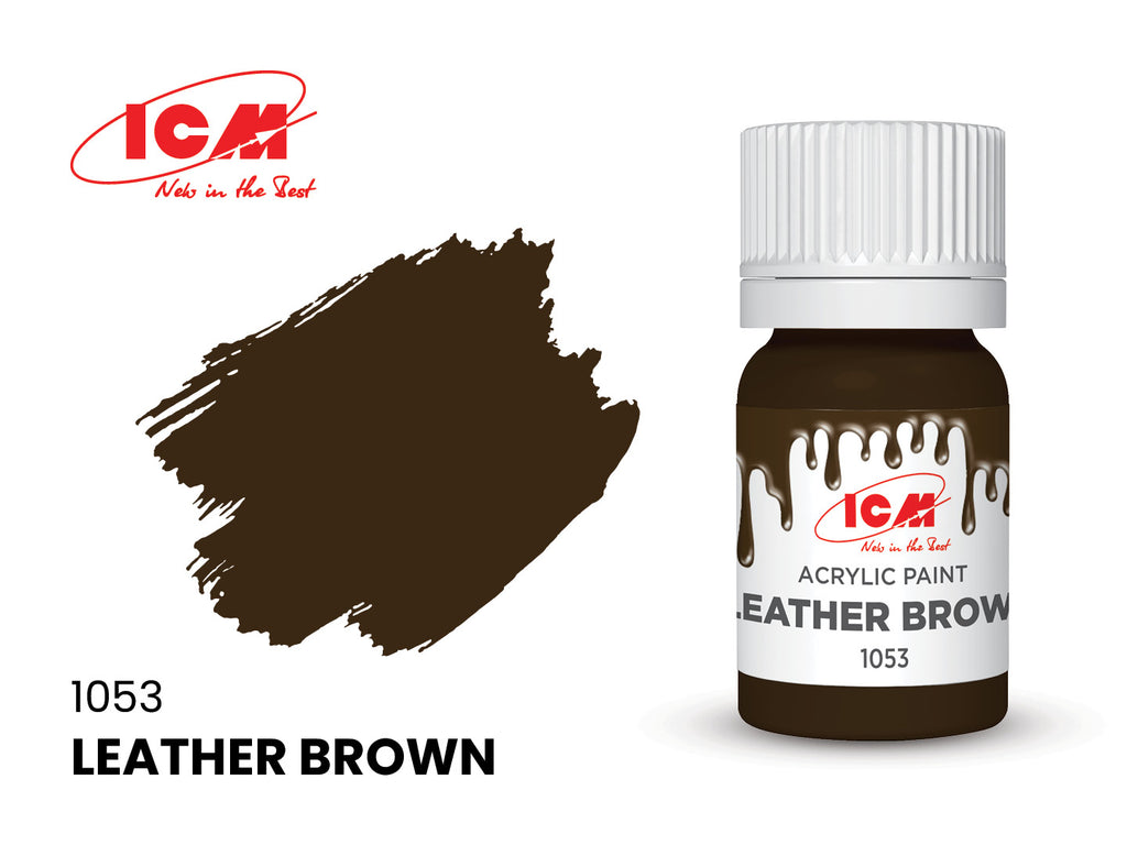 ICM Brown Colours 1053 Leather Brown 12ml