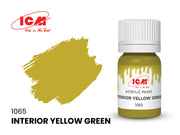 ICM Green Colours 1065 Interior Yellow Green 12ml