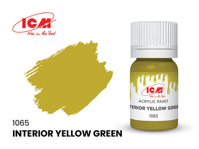 ICM Green Colours 1065 Interior Yellow Green 12ml