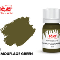 ICM Green Colours 1071 Camouflage Green 12ml