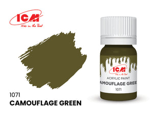 ICM Green Colours 1071 Camouflage Green 12ml