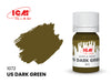 ICM Green Colours 1072 US Dark Green 12ml