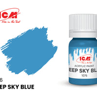 ICM Blue Colours 1076 Deep Sky Blue 12ml