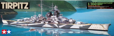 Tamiya 1/350 German Battleship Tirpitz with Stand 78015