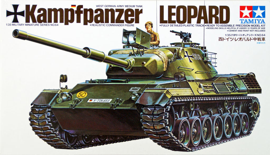 Tamiya 1/35 West German Kampfpanzer Leopard 35064