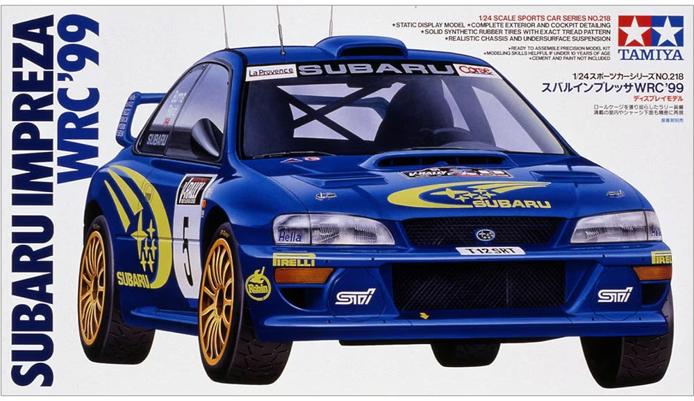 Tamiya 1/24 Subaru Impreza WRC '99 24218