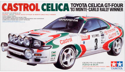 Tamiya 1/24 Castrol Toyota Celica GT-Four '93 Monte-Carlo Rally Winner 24125