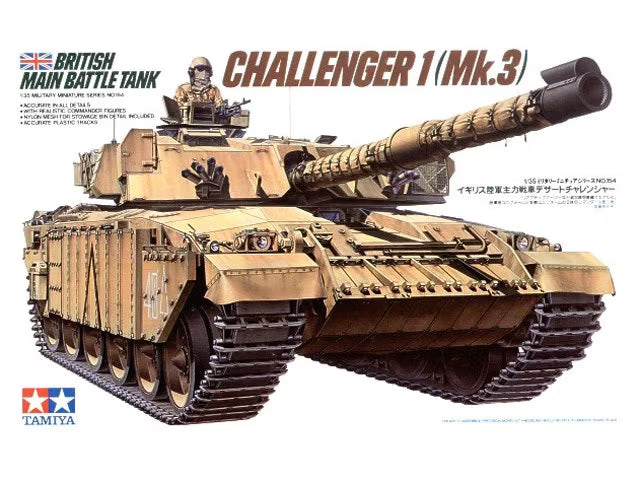 Tamiya 1/35 British MBT Challenger 1 (Mk.3) 35154