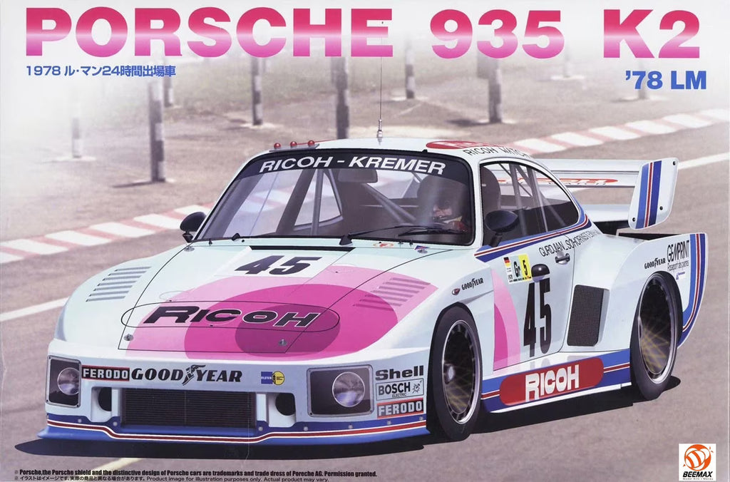 Beemax 1/24 Porsche 935 K2 Lemans 1978 #45 BX24025