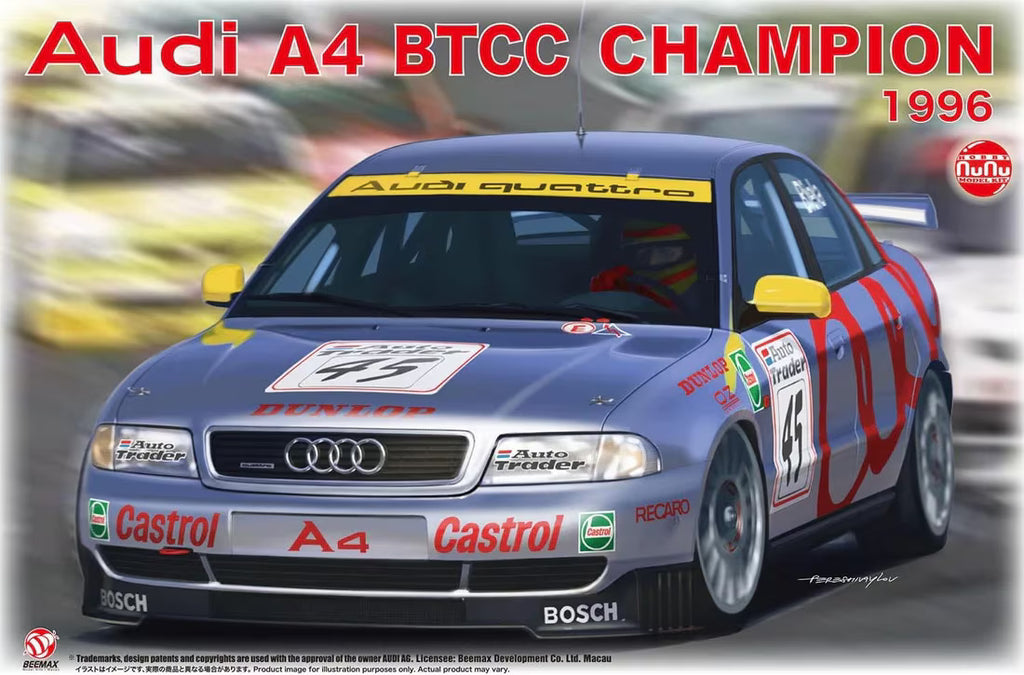 NUNU 1/24 Audi A4 BTCC 1996 World Champion NU24035