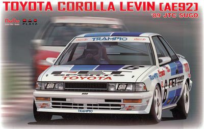 NUNU 1/24 Toyota Corolla Levin Ae92 2 Jtc 1989 #7 NU24039