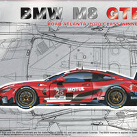 NUNU 1/24 BMW M8 GTE 2020 Road Atlanta Class Winner NU24043