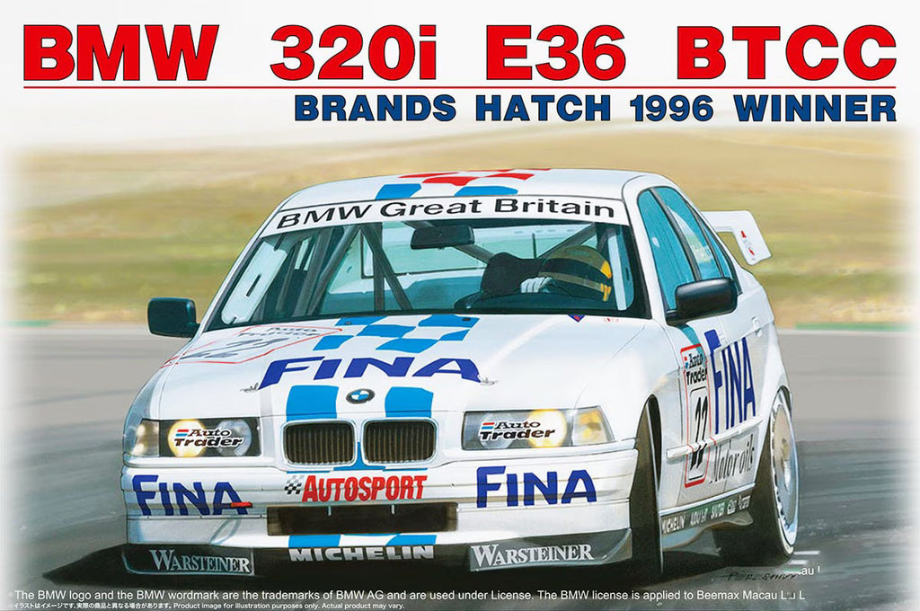 Beemax 1/24 BMW 320 Fina BTCC 96 Winner BX24045