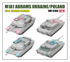 Ryefield Models 1/35 M1A1 ABRAMS UKRAINE/POLAND 2 in 1 Ltd Edition RM5106