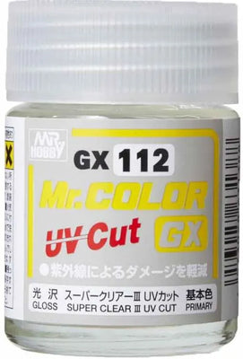 GX-112 Mr Color GX Super Clear III UV Cut Gloss (18ml)