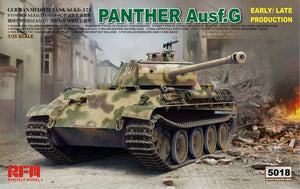 Ryefield Models 1/35 Panther Ausf.G with workable track links RM5018