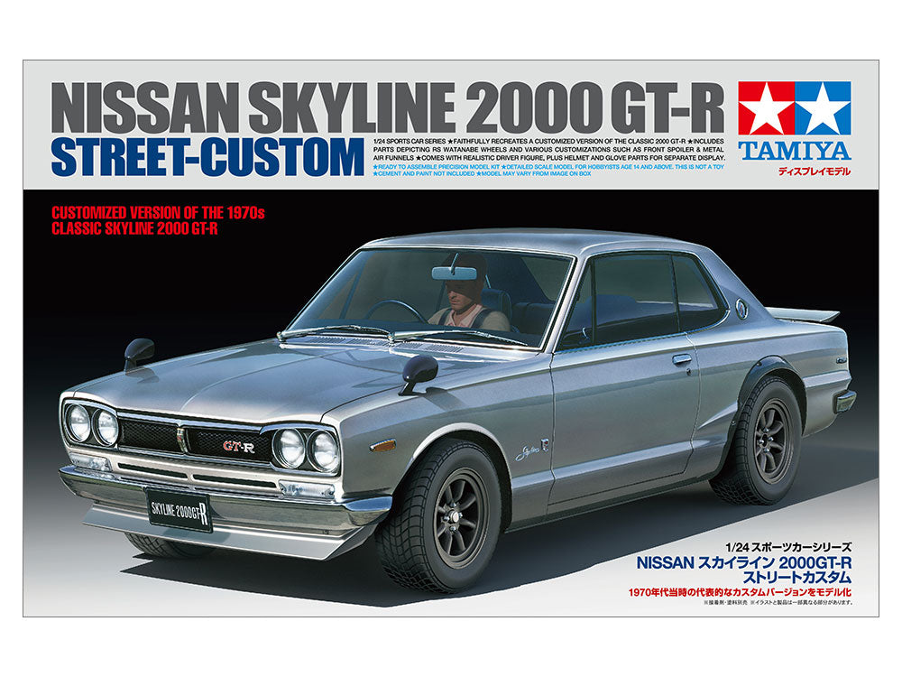 Tamiya 1/24 NISSAN SKYLINE 2000GT-R STREET CUSTOM 24335