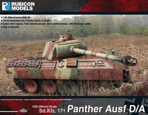 Rubicon Models 1/56 280014 - Panther Ausf D & A