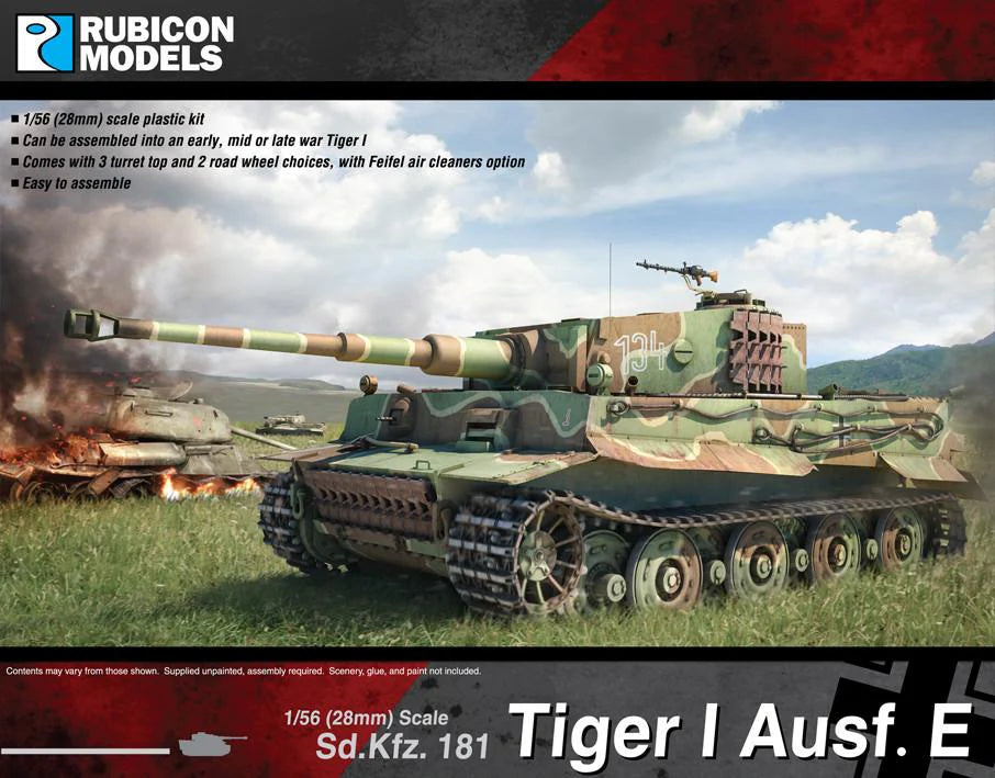 Rubicon Models 1/56 280016 - Tiger I Ausf E