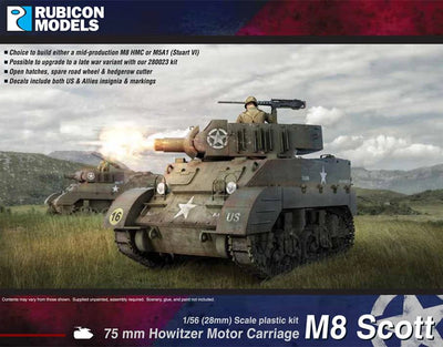 Rubicon Models 1/56 280024 - M8 Scott / M5A1