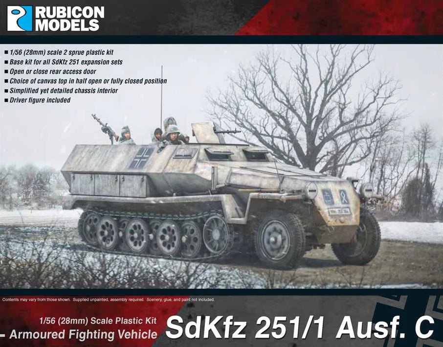 Rubicon Models 1/56 280031 - SdKfz 251/1 Ausf C (aka 251C)