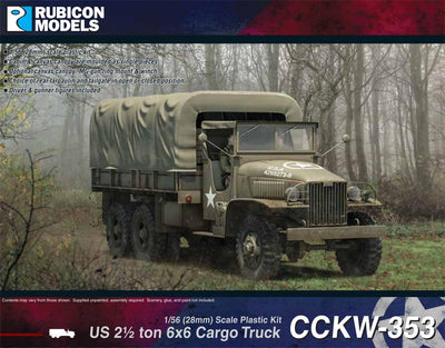 Rubicon Models 1/56 280037 - US CCKW 353 2½ ton 6x6 Truck (GMC)