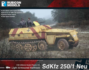 Rubicon Models 1/56 280038 - SdKfz 250/1 Neu (aka 250N)