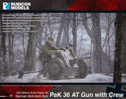 Rubicon Models 1/56 280057 - PaK 36 AT Gun with Crew