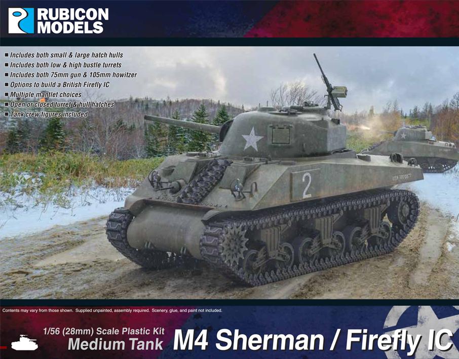 Rubicon Models 1/56 280060 - M4 Sherman / Firefly IC