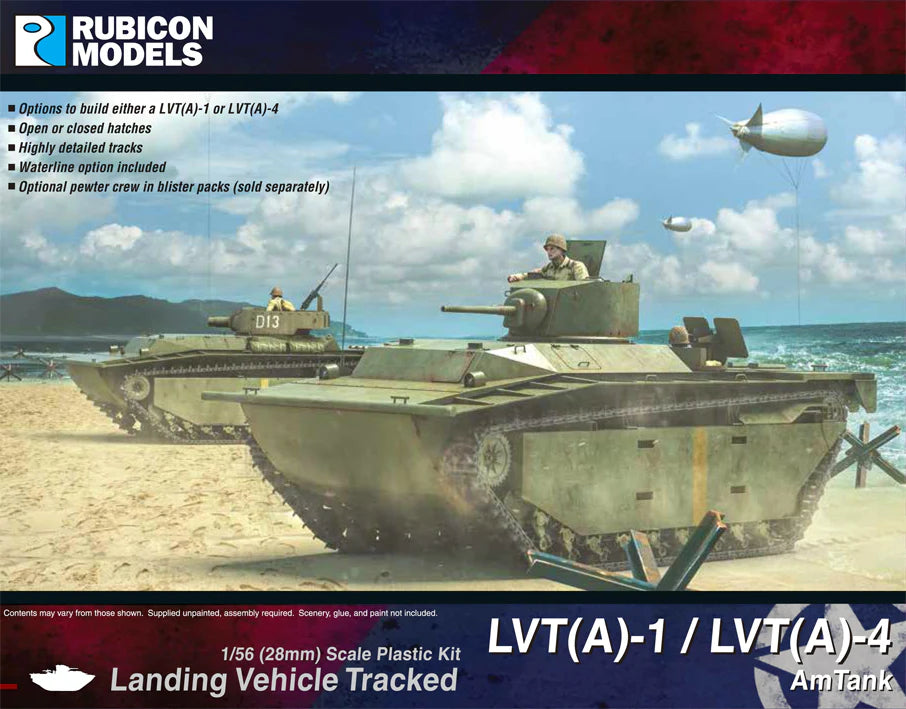 Rubicon Models 1/56 280066 - LVT (A)-1/LVT(A)-4 AM Tank